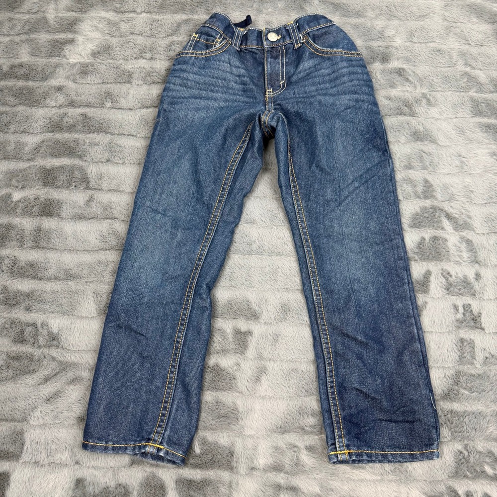Levis 511 Slim Kids Jeans Size 6 Regular Dark Wash Denim K379-D7W 125